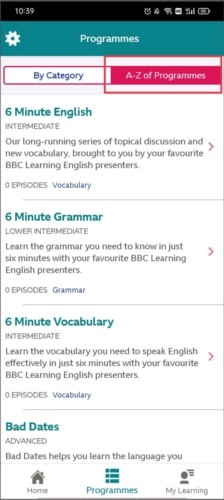 BBC Learning English使用教程图片8