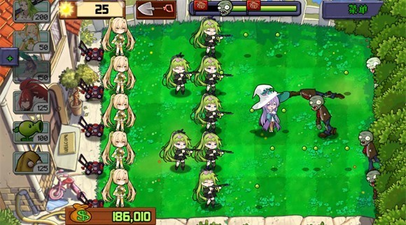 植物娘大战僵尸魅魔版