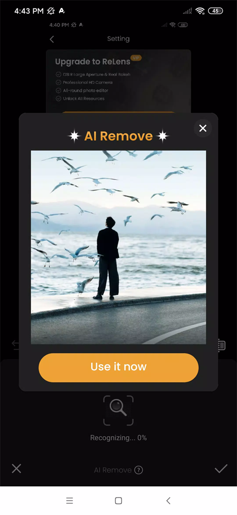 ReLens大光圈虚化单反相机