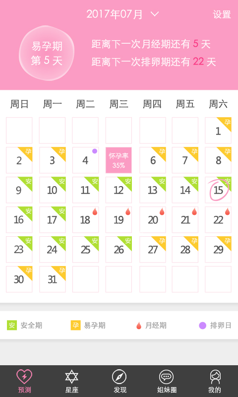 安全期计算器app官方版